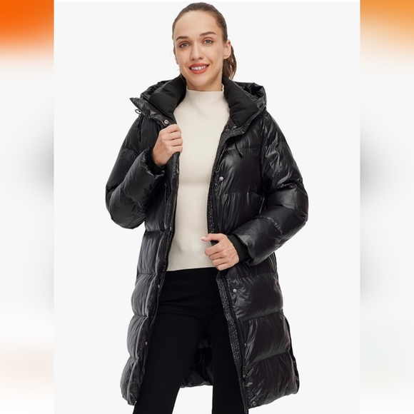 Wantdo Hooded Puffer Jacket- Long Quilted Medium NWT - Picture 1 of 16